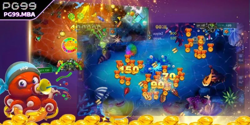 Phòng đại gia tại game Bắn Cá Thần Tài đẳng cấp